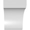 Ekena Millwork 5 1/2-in. W x 8-in. D x 8-in. H Legacy Architectural Grade PVC Knee Brace BRCP055X08X08LEC - alternate 2